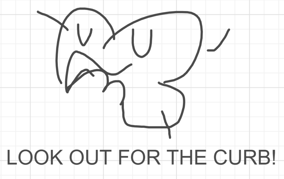 A panel from I've Been Everywhere, Man, episode nine of the Board Boards object show by Furretwalk/WalkingFurret.